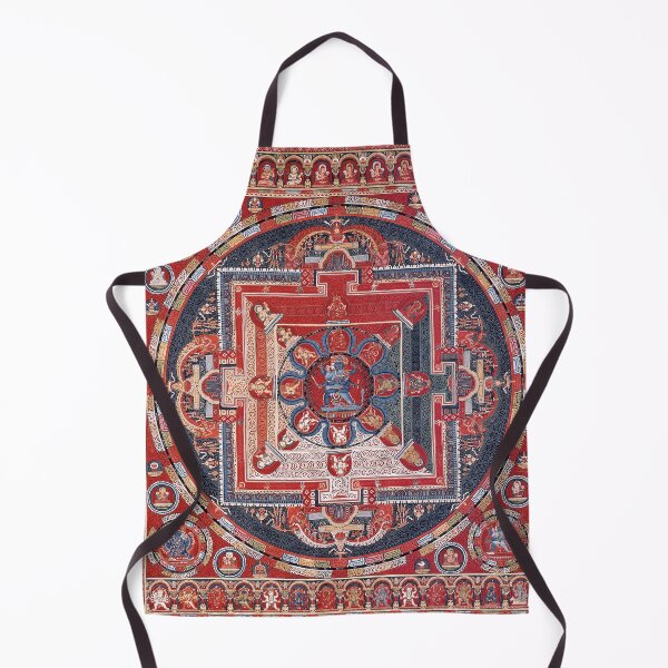 Item preview, Mandala 198 Yamari Krishna Buddhist Deity 6 Faces 1500s designed and sold by GuyBlank.