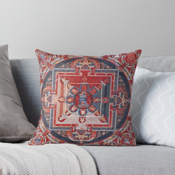 Item preview, Mandala 198 Yamari Krishna Buddhist Deity 6 Faces 1500s designed and sold by GuyBlank.