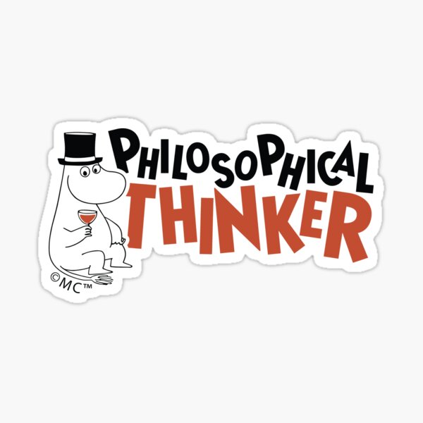 Item preview, Moomin Moominpappa Philosophical Thinker designed and sold by MoominStore.