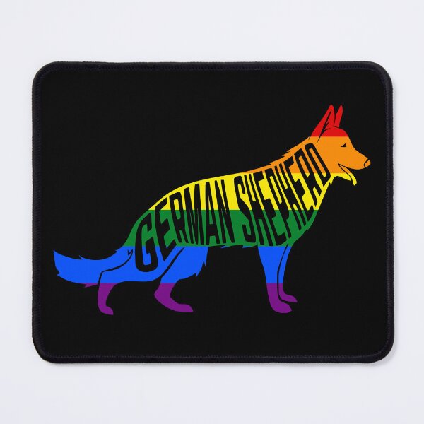 Item preview, Rainbow German Shepherd Pride - Pride Month - LGBT Gifts - Pride Flag GSD designed and sold by chrisrivait.