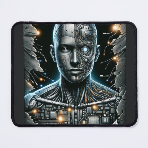 Item preview, Cyborg head designed and sold by FusiTink.