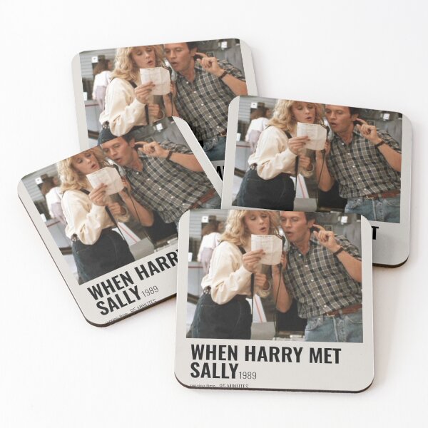 Item preview, When harry met sally movie poster designed and sold by catriona-grace.