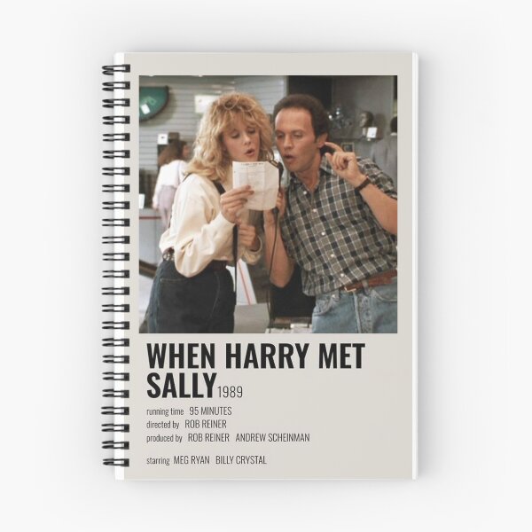 Item preview, When harry met sally movie poster designed and sold by catriona-grace.