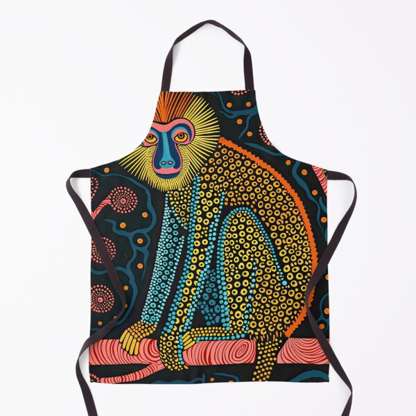 Item preview,  Style Colorful Mandrill Illustration designed and sold by GulDesignCo.