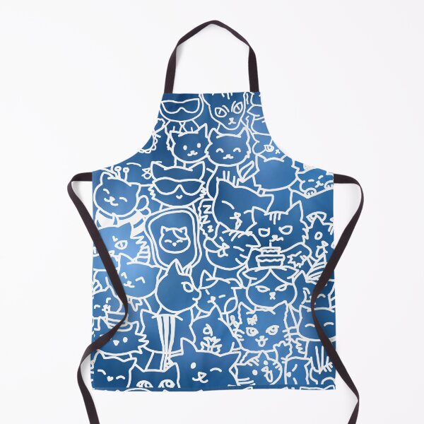 Item preview, BLUE CAT DOODLE designed and sold by ulricateodoro.