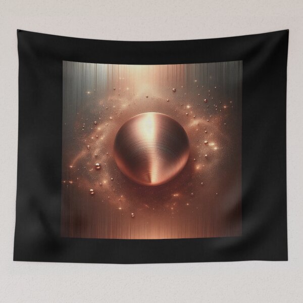 Item preview, Brushed Copper Ball 1 designed and sold by Sybille-Yates.