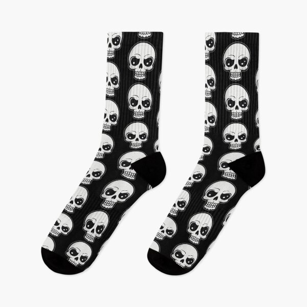 Artikelvorschau, Seltsamer wütender Totenkopf, Cartoon, Gothic-Design entworfen und verkauft von Burn-Ego.