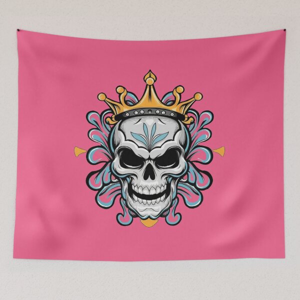 Item preview, Skull in a crown designed and sold by ArtCraftLab.