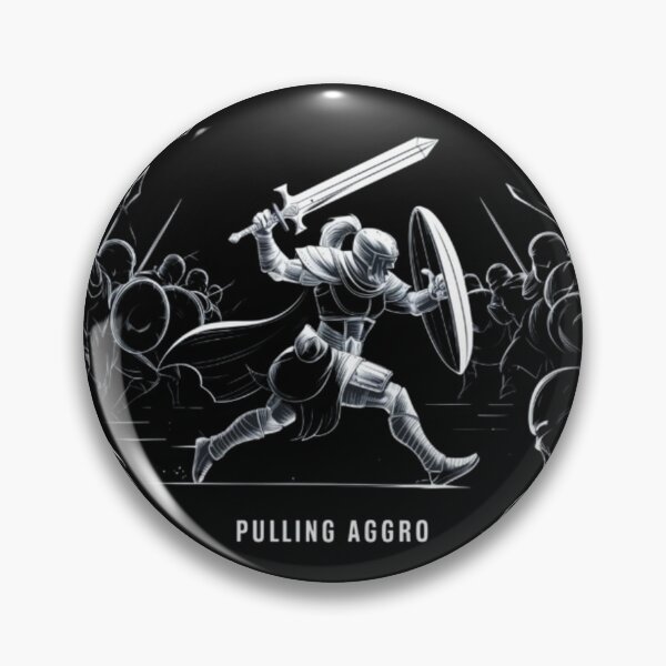 Item preview, Pulling Aggro Tank MMORPG designed and sold by DorkDome.