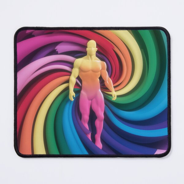 Item preview, man with rainbow body designed and sold by kankan22.