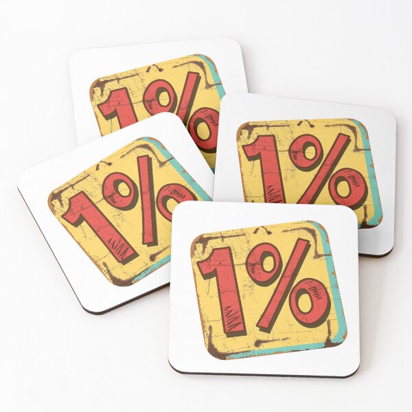 Item preview, Retro 1%  designed and sold by Line Designs By Duck.
