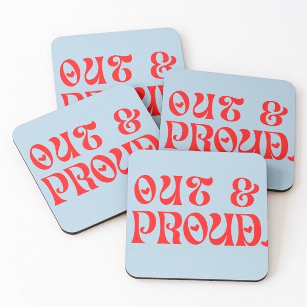 Item preview, Out & Proud Design LGBTQ+ designed and sold by Solidarityandco.
