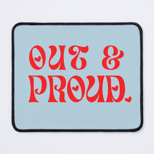 Item preview, Out & Proud Design LGBTQ+ designed and sold by Solidarityandco.