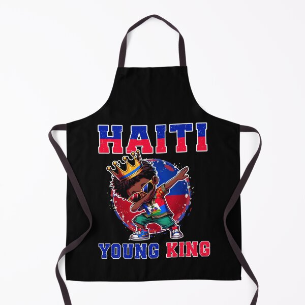 Item preview, Haiti Young King Haiti Flag Melanin for Black Boys Kids designed and sold by NUMAcreations.