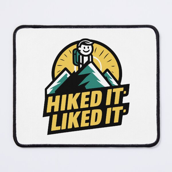 Item preview, Hiked It Liked It Funny Hiking designed and sold by PMCreative.