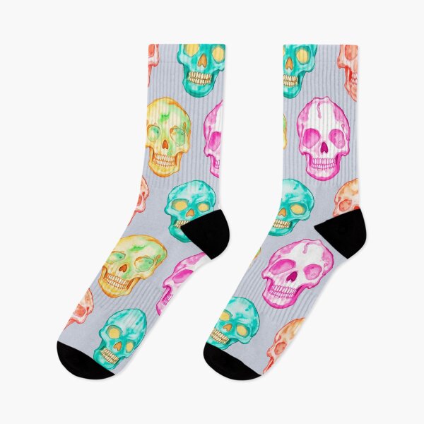 Item preview, Colorful Skull Pattern designed and sold by taniasofia.