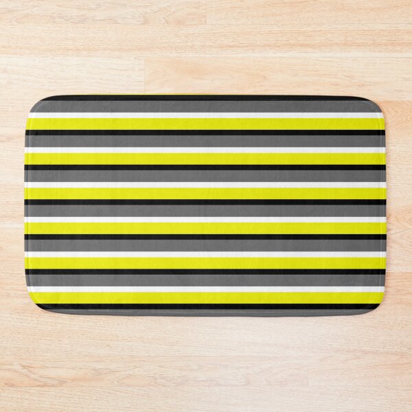 Item preview, Gray Ash Yellow Stripes Pattern designed and sold by PatternTitan.