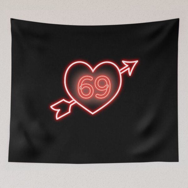 Item preview, Sixty-Nine Neon, Love's Arrow designed and sold by Numbers-Art.