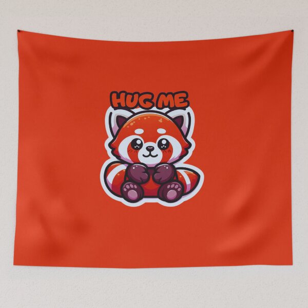 Item preview, Cute Red Panda Hug Me designed and sold by KTGim.