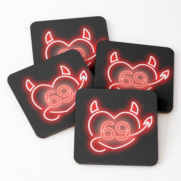 Item preview, Sixty-Nine Neon, Love's demon designed and sold by Numbers-Art.