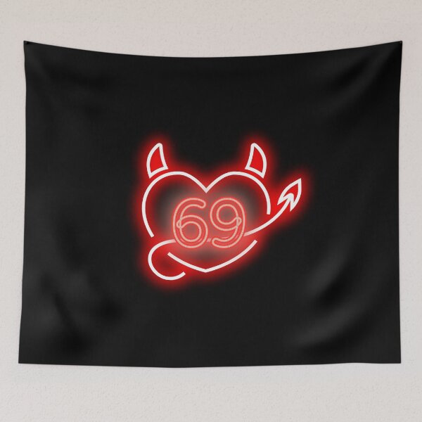Item preview, Sixty-Nine Neon, Love's demon designed and sold by Numbers-Art.