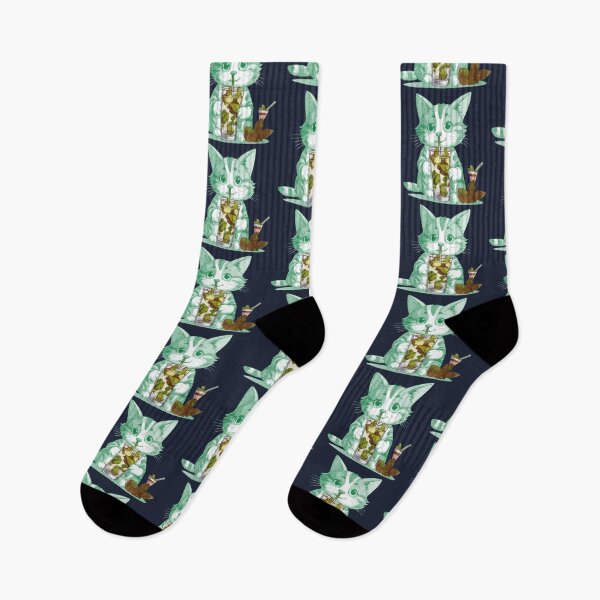 Item preview, Cat Drinking Mojito designed and sold by kinpirks.
