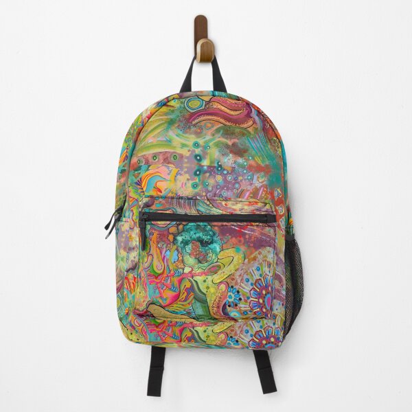 Item preview,  multicolored bohemian psychedelic pattern andromorph designed and sold by carole legeron.