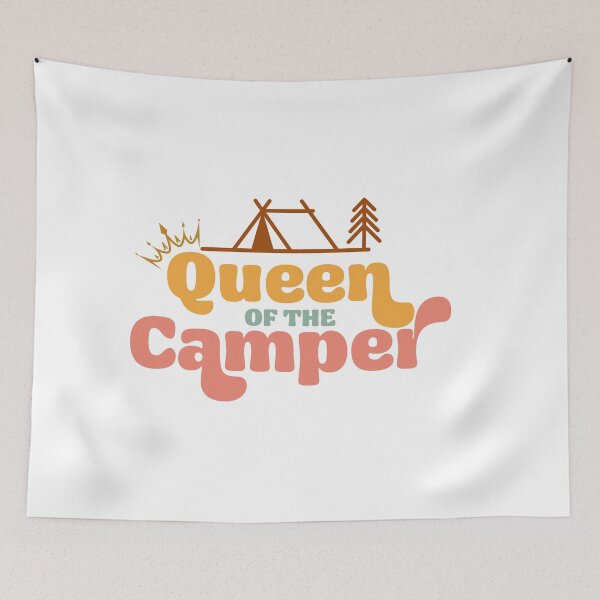 Item preview, camping queen, queen of the camper designed and sold by Add2crt.