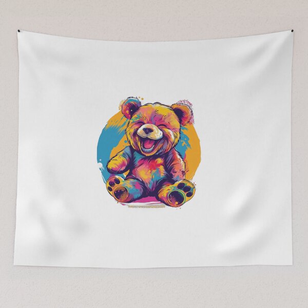 Item preview, Laughing Teddy Bear Design By Paulton Designs designed and sold by PaultonDesigns.