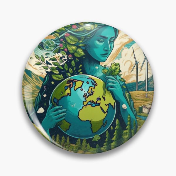 Item preview, Camiseta Renacimiento de la naturaleza: La armonía resiliente de la Madre Tierra designed and sold by Ravenclouds.