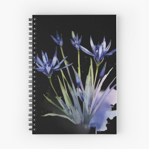 Item preview, watercolor camassia designed and sold by EuropeanPrints.