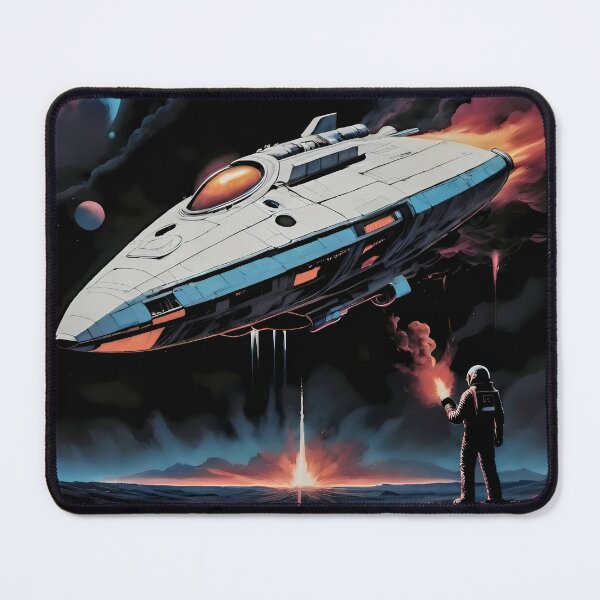 Item preview, Ai planet spaceship  designed and sold by JJMysticalArt.
