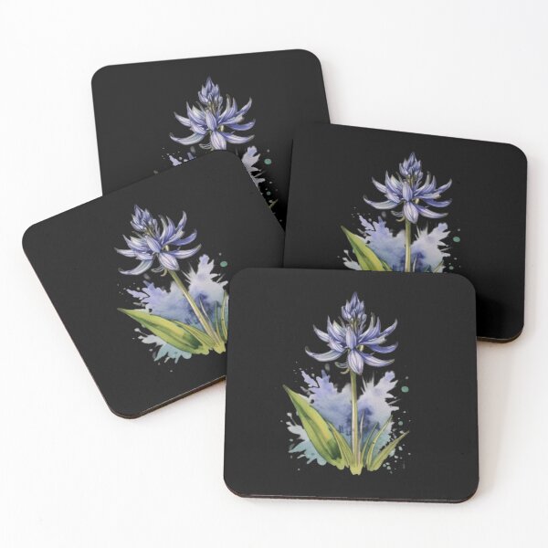 Item preview, watercolor camassia designed and sold by EuropeanPrints.