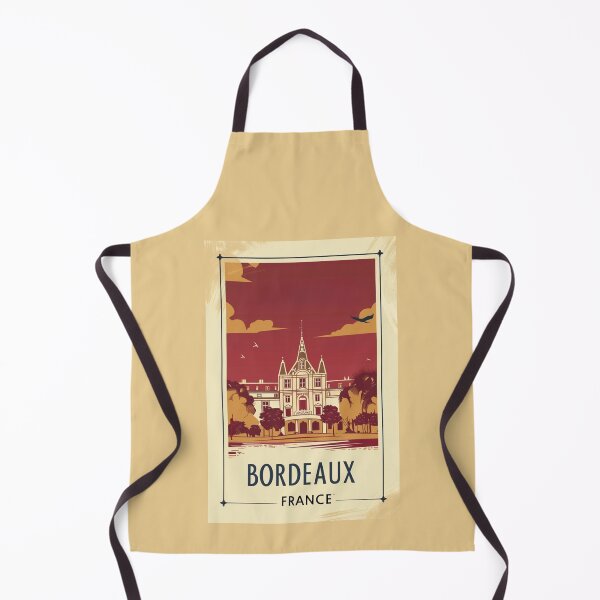 Item preview, A Vintage Travel Illustration of Bordeaux - France designed and sold by GoodOldVintage.