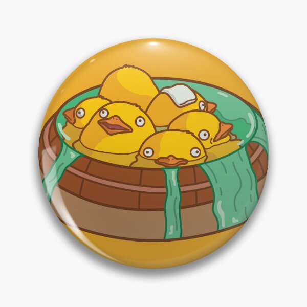 Item preview, Bathing Duck Spirits Inspired by Spirited Away designed and sold by andrewmdesign.