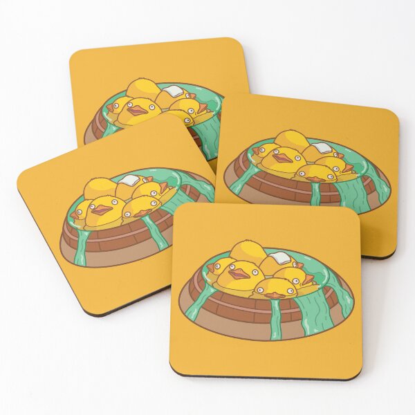 Item preview, Bathing Duck Spirits Inspired by Spirited Away designed and sold by andrewmdesign.