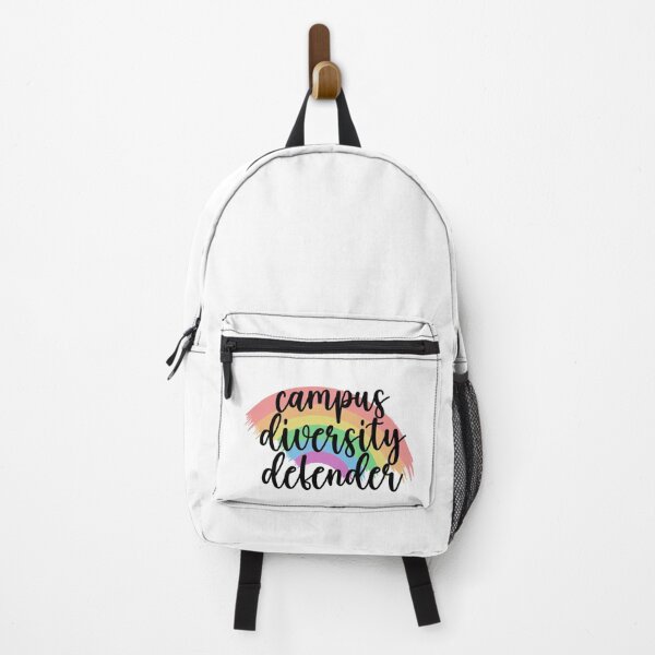 Item preview, Campus Diversity Defender Text Supporting LGBTQ Community designed and sold by FemiBiutti.