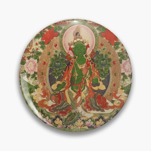 Item preview, Mandala 200 Tara Buddhist Deity Longchen 21 Taras designed and sold by GuyBlank.
