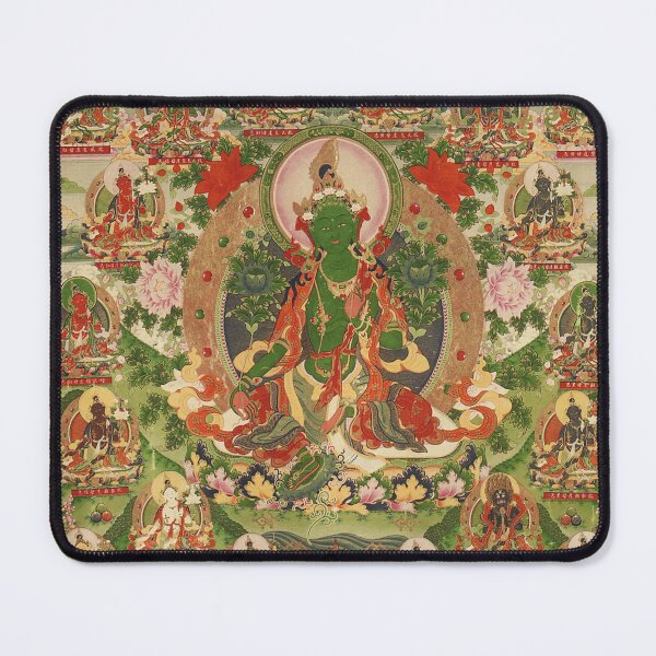 Item preview, Mandala 200 Tara Buddhist Deity Longchen 21 Taras designed and sold by GuyBlank.
