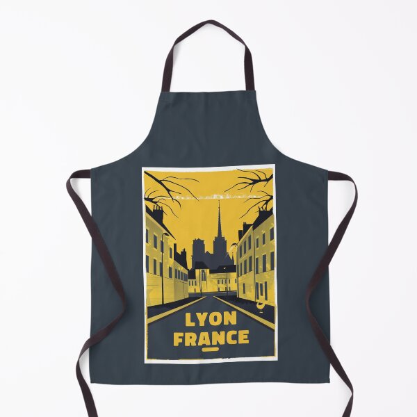 Item preview, A Vintage Travel Illustration of Lyon - France designed and sold by GoodOldVintage.
