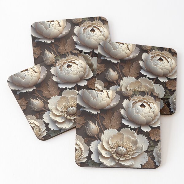 Item preview, Elegant Peonies - Exquisite Floral Art designed and sold by CraftFabrica.