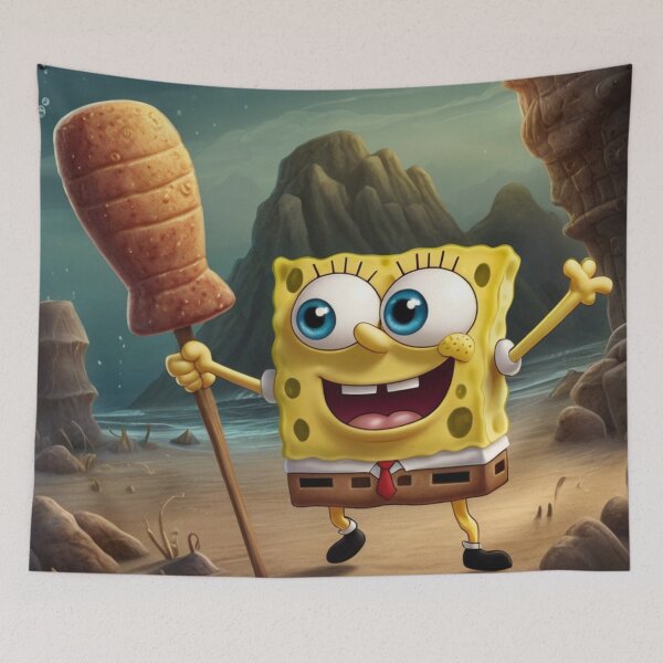Item preview, Funny sponge Bob to make you happier  designed and sold by ConectaShop.