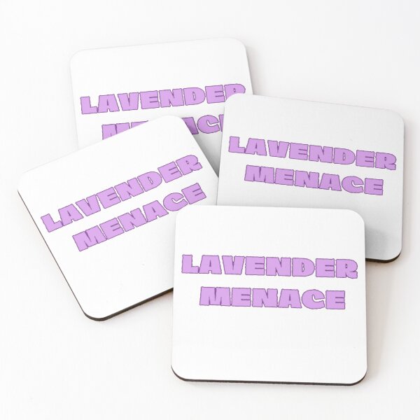 Item preview, Lavender Menace lesbian pride designed and sold by daikon420.
