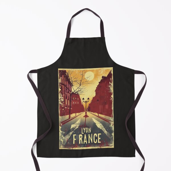 Item preview, A Vintage Travel Illustration of Lyon - France designed and sold by GoodOldVintage.