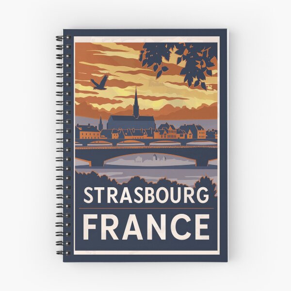 Item preview, A Vintage Travel Illustration of Strasbourg - France designed and sold by GoodOldVintage.