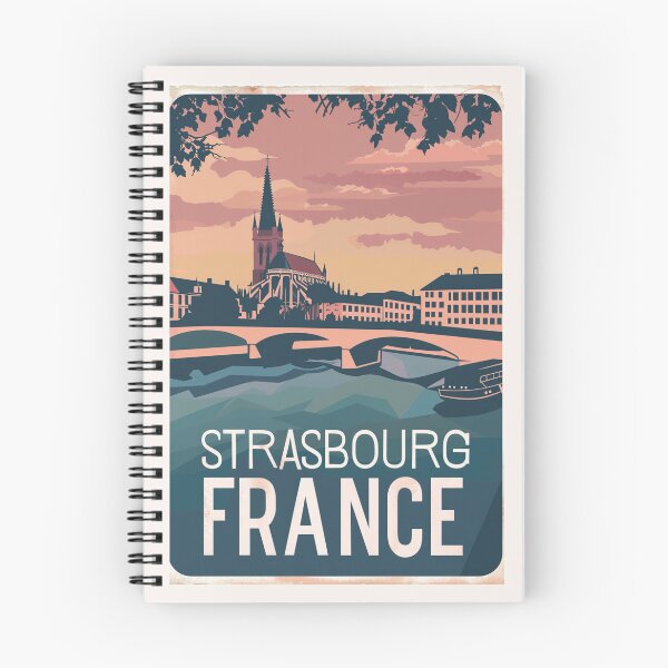 Item preview, A Vintage Travel Illustration of Strasbourg - France designed and sold by GoodOldVintage.
