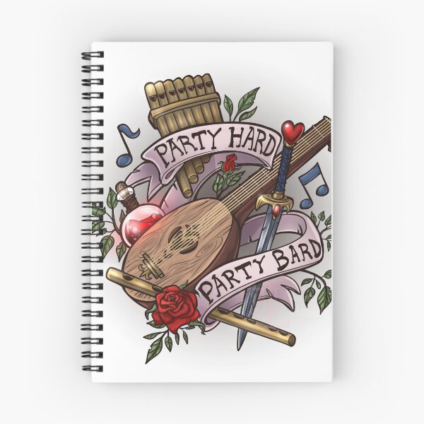 Item preview, Party Hard Party Bard designed and sold by ArtbyAnyse.