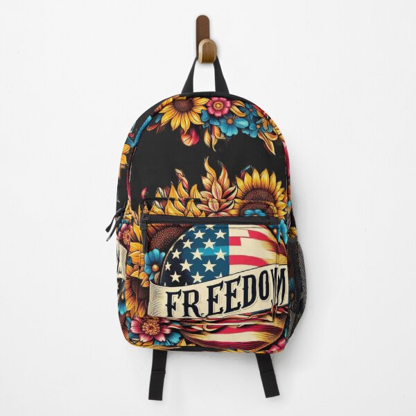 Item preview, Freedom Embraced by Nature’s Vibrant Floral Tribute designed and sold by freackly.