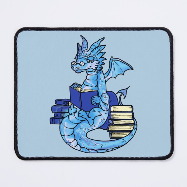 Item preview, A Blue Book Wyrm designed and sold by FlutterKatArts.