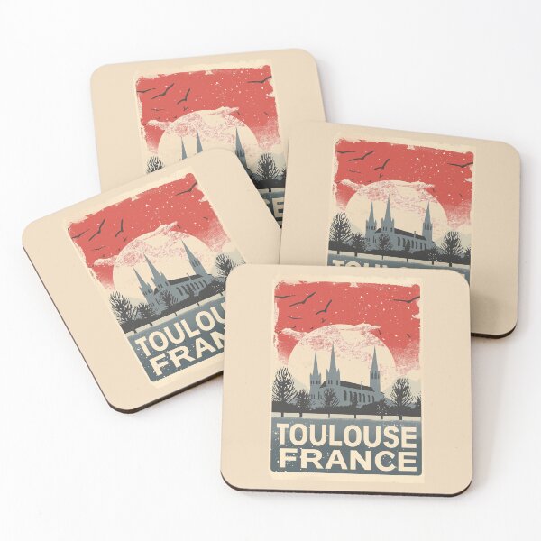 Item preview, A Vintage Travel Illustration of Toulouse - France designed and sold by GoodOldVintage.